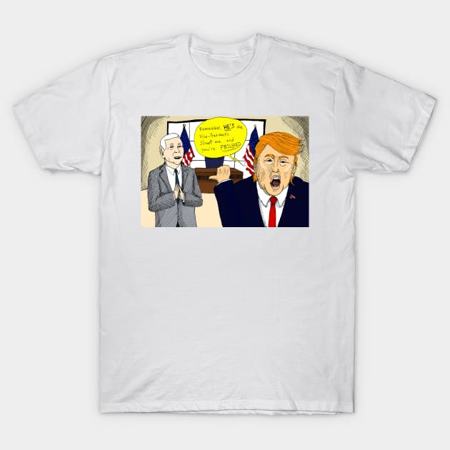 Trump Pence T-Shirt by Felipe.Makes.Cartoons